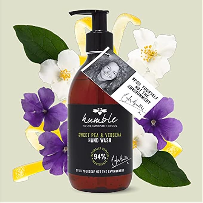 Humble SWEET PEA & VERBENA HAND WASH (285ML) - KATE PRODUCTS ARE CAREFULLY CREATED SO THAT YOU CAN SPOIL YOURSELF WITHOUT SPOILING THE ENVIRONMENT. CRUELTY FREE. - Image 3